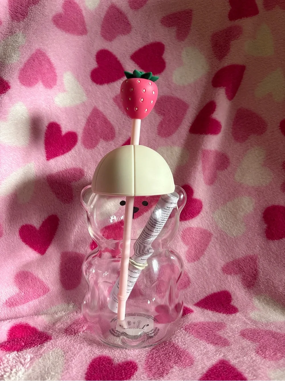 Starbucks Bearista Pink Drink Cup